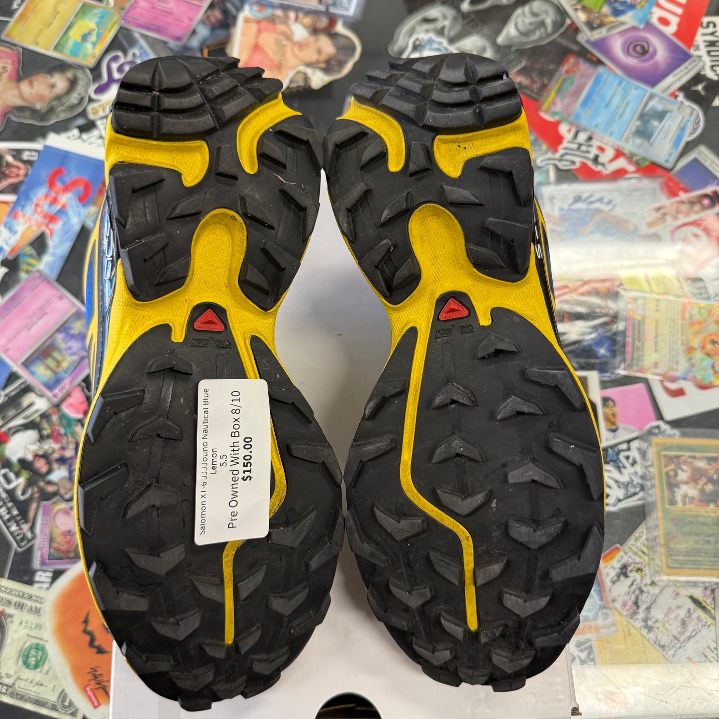 Salomon XT-6 JJJJound Nautical Blue Lemon