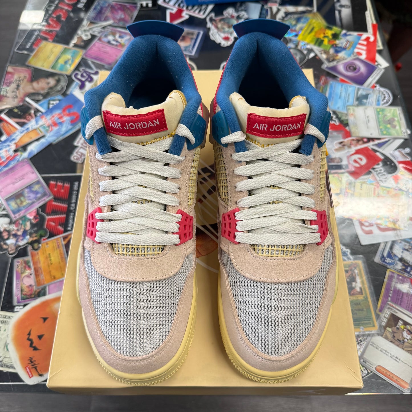 Jordan 4 Retro Union Guava U9.5
