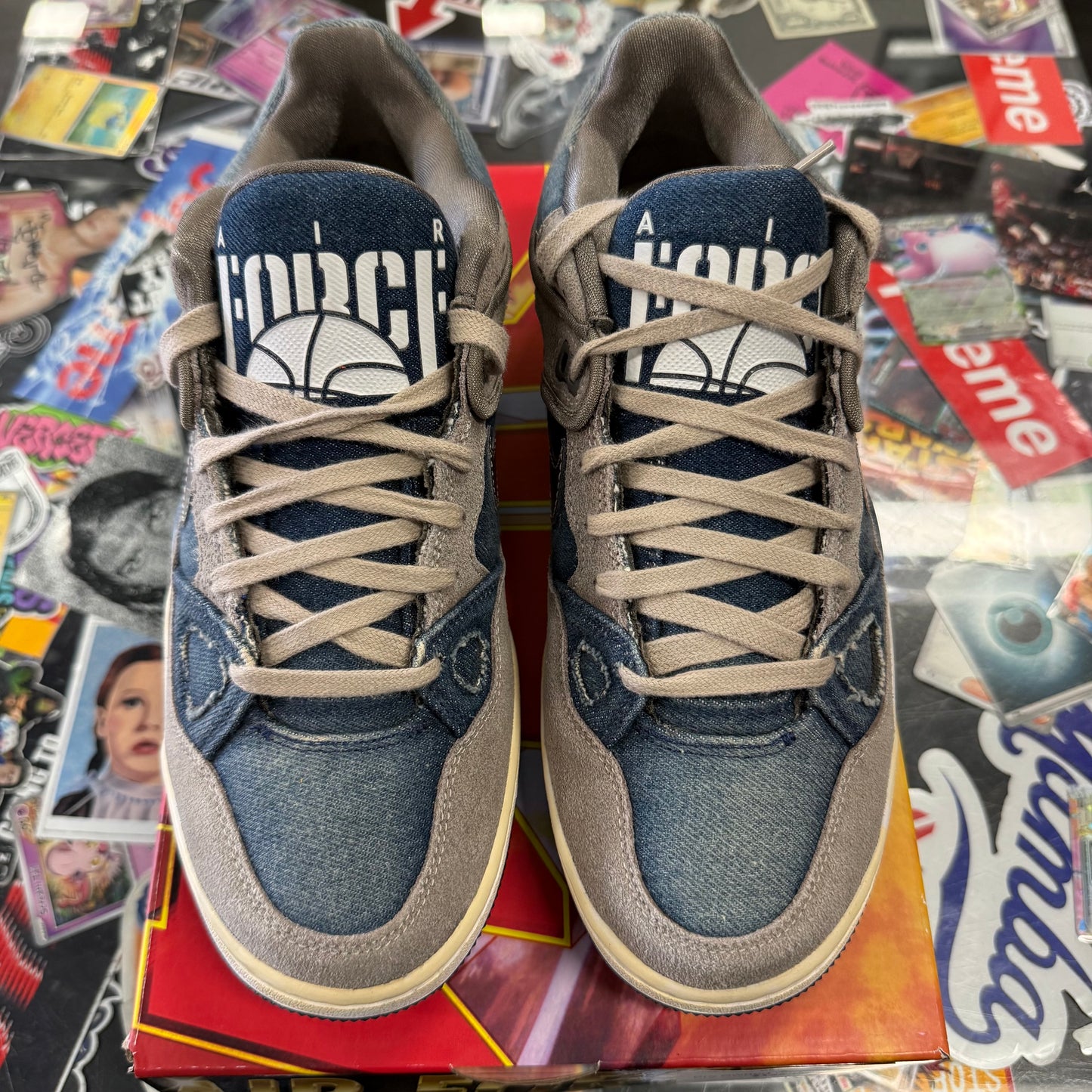 Nike Air Force 3 Low SP Nigo x Levi’s Olive Grey