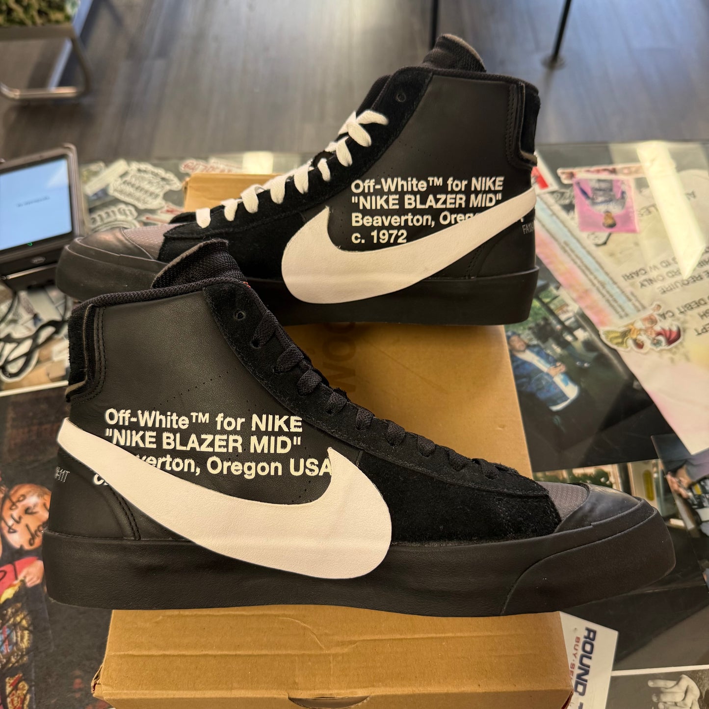 Nike Blazer Mid Off White Grim Reaper U11