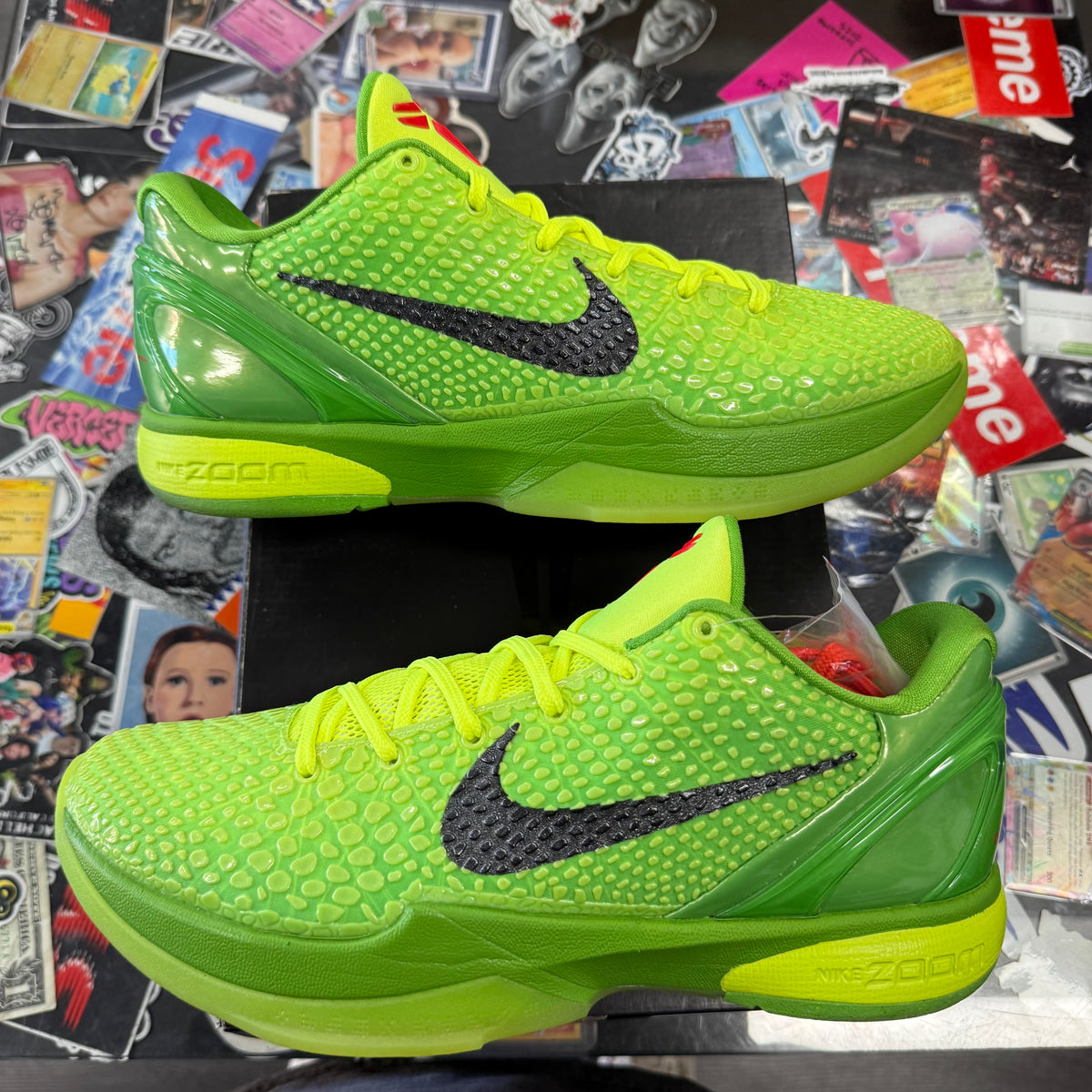 Nike Kobe 6 Protro Grinch (2020) U9.5***