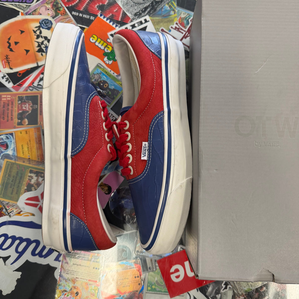 Vans OTW Era 95 Navy Red Crocodile
