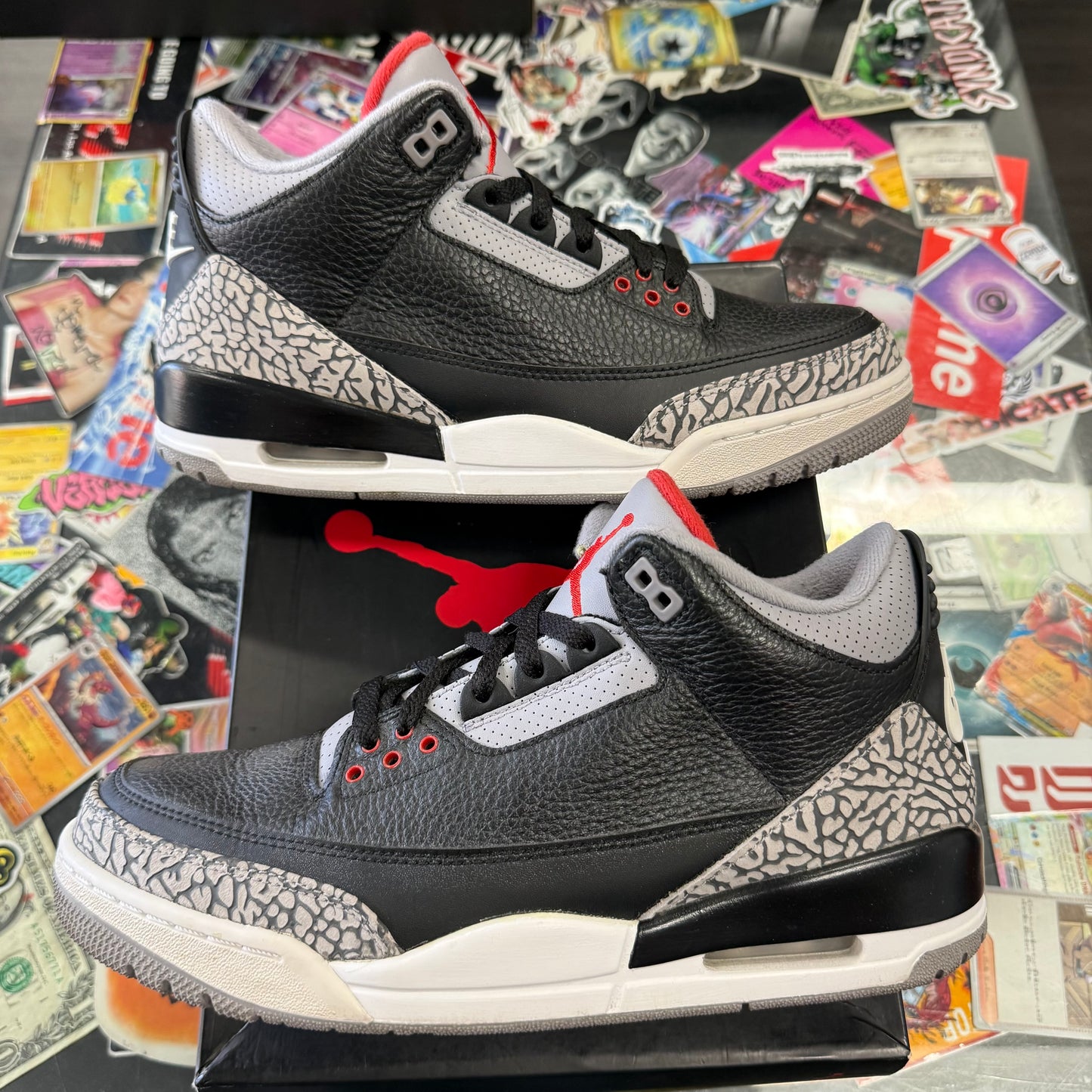 Jordan 3 Retro Black Cement 2018 U9