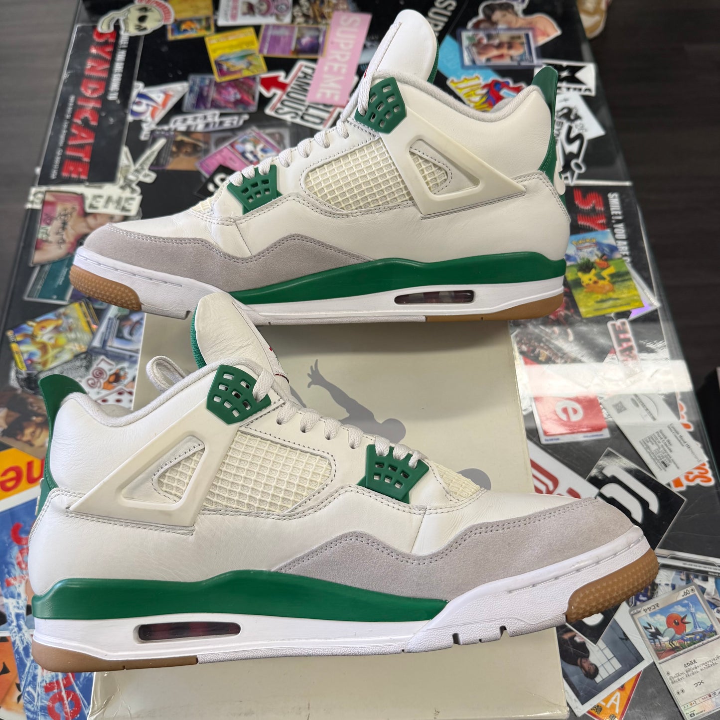 Jordan 4 SB Pine Green U14