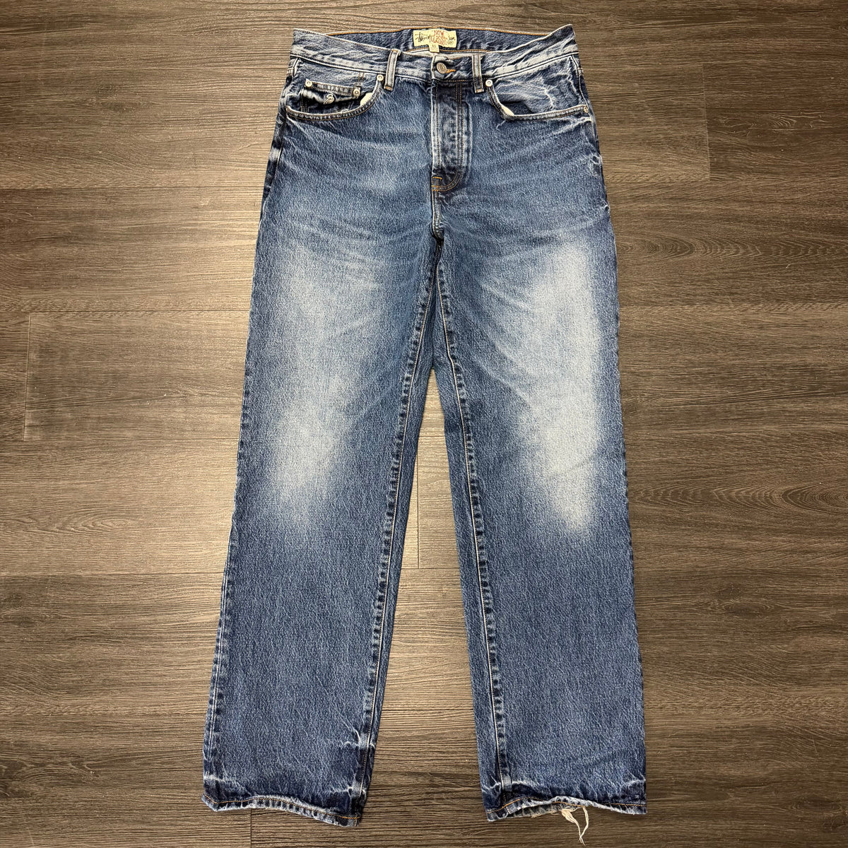 Stussy Classic Denim Pants Blue