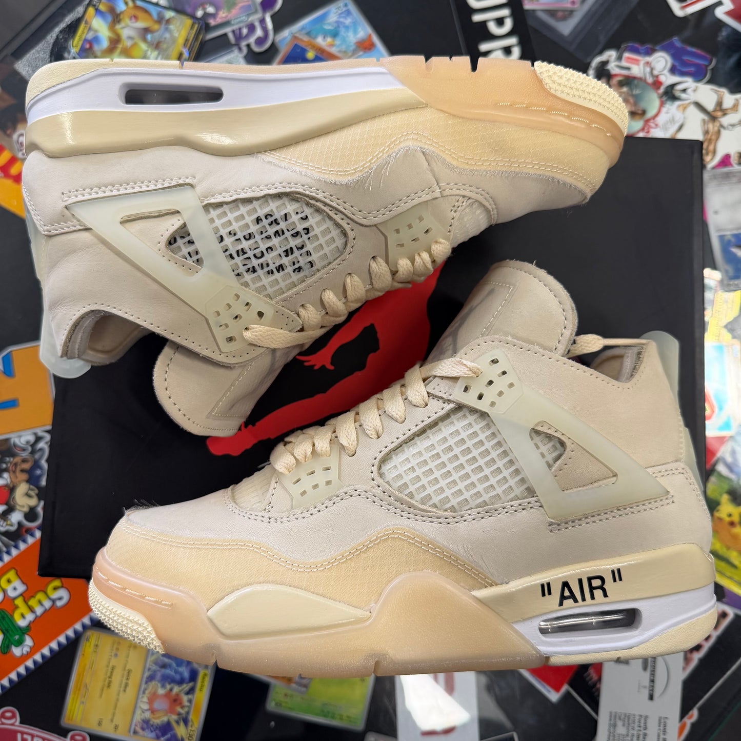 Jordan 4 Retro Off-White Sail (Women's) U6.5W