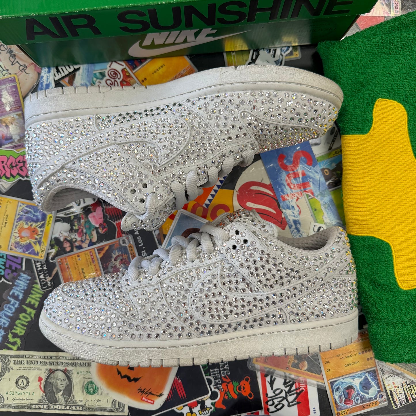 Nike Dunk Low Cactus Plant Flea Market CPFM Pure Platinum