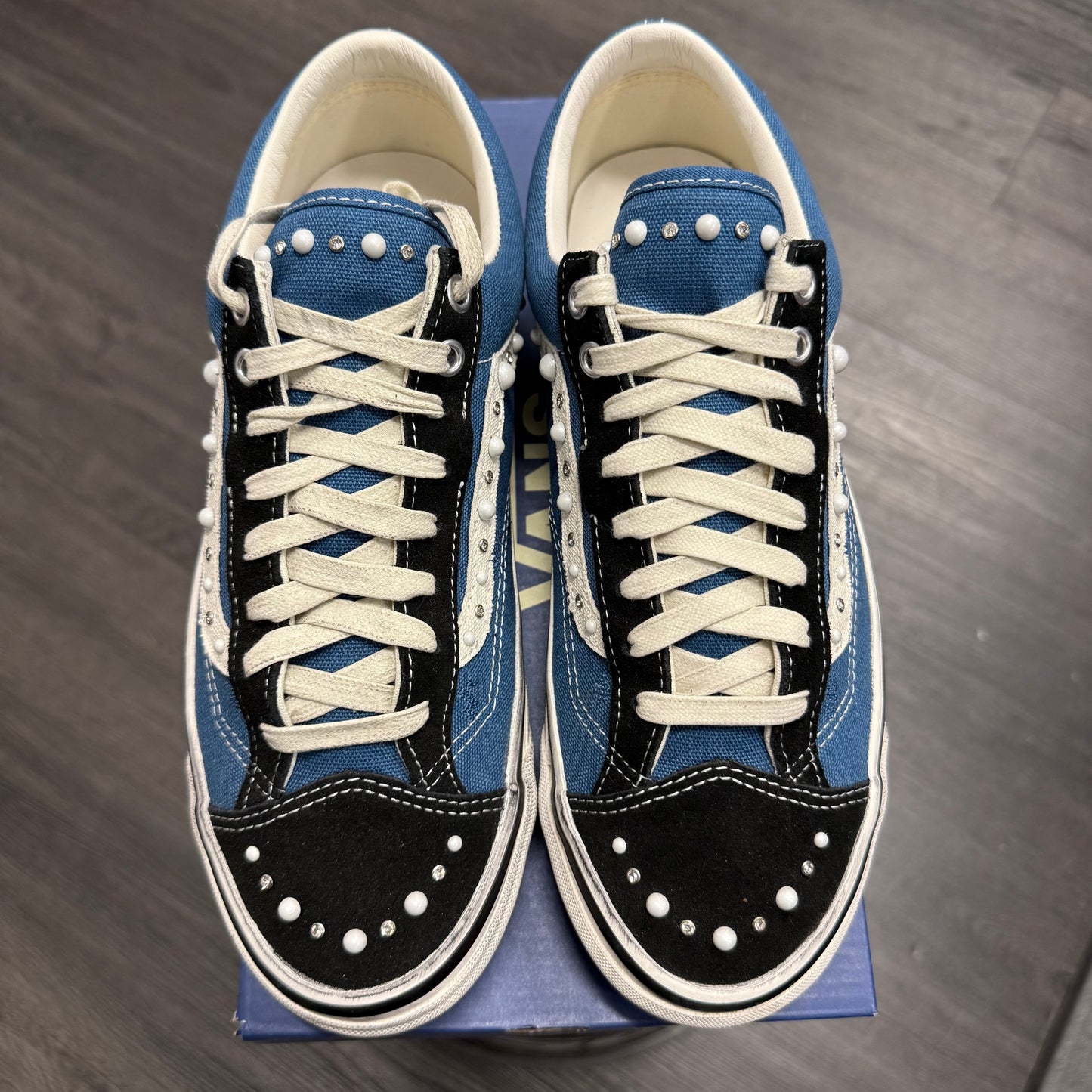 Vans LX Old Skool 36 Pearlized Pack Black Navy U9.5