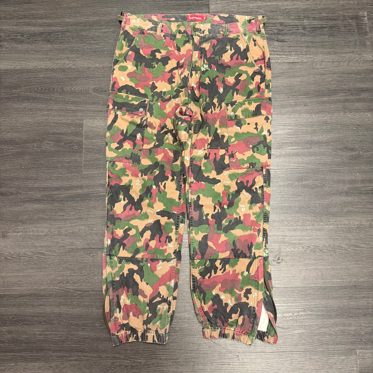 Supreme Paint Camo Pants