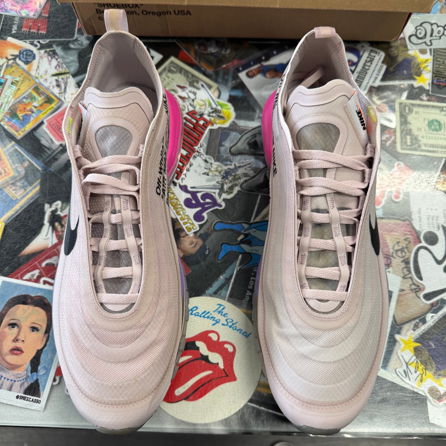 Nike Air Max 97 Off-White Elemental Rose Serena Queen