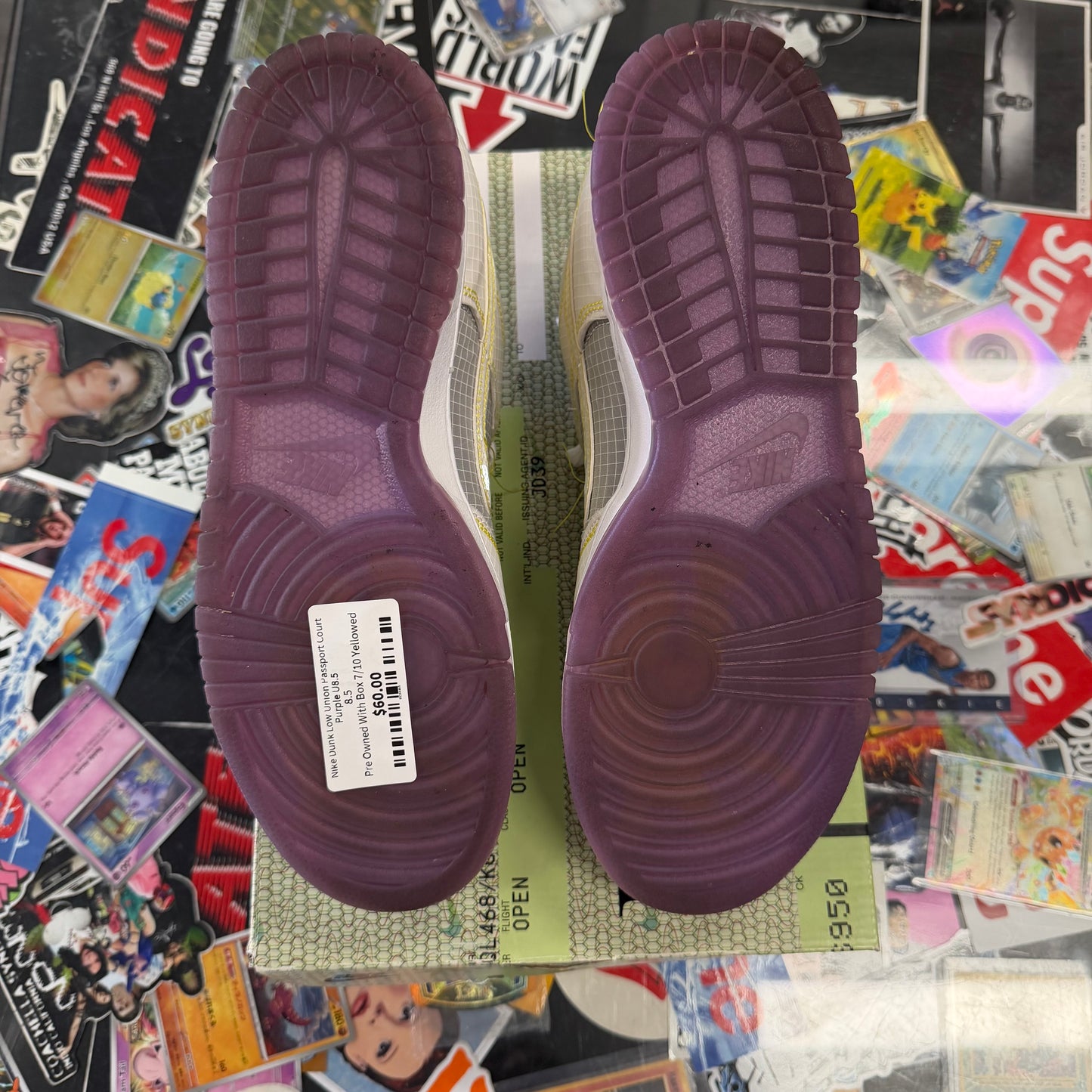 Nike Dunk Low Union Passport Court Purple U8.5