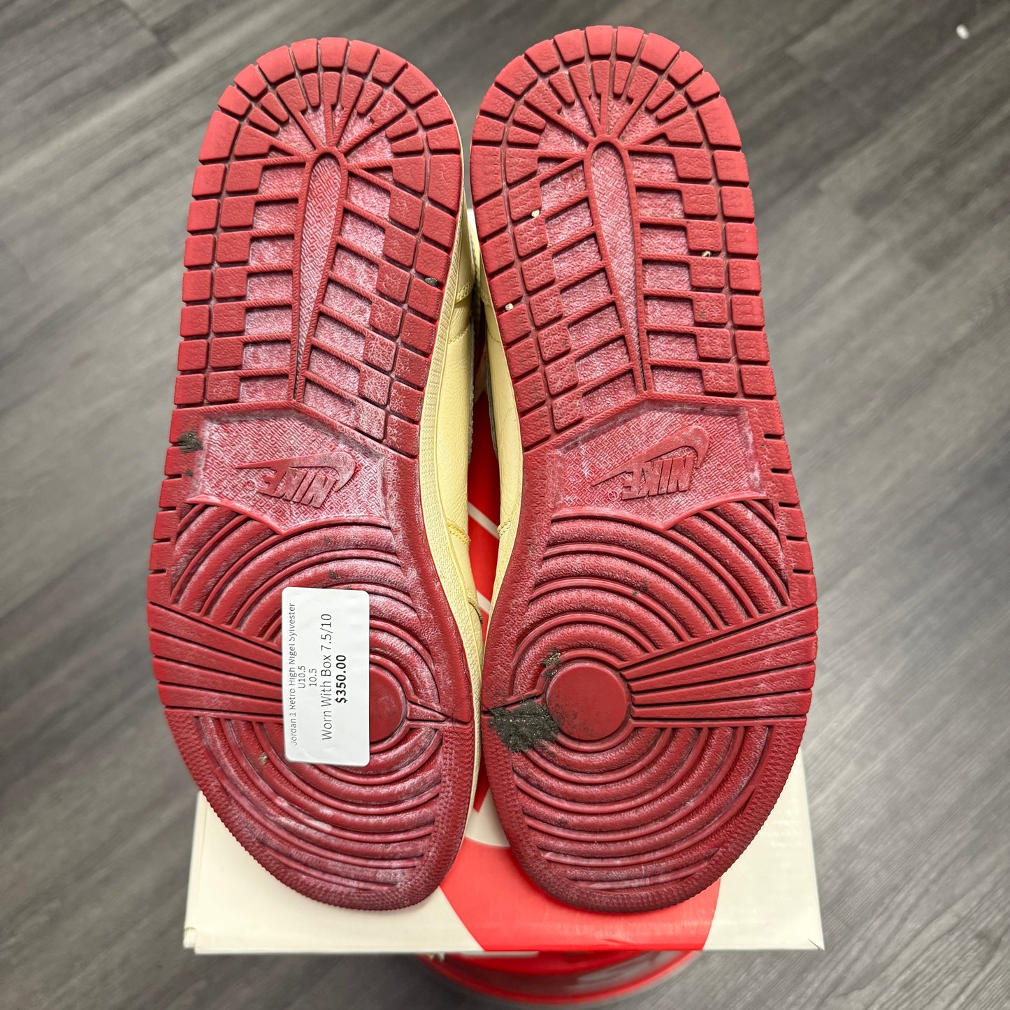 Jordan 1 Retro High Nigel Sylvester U10.5