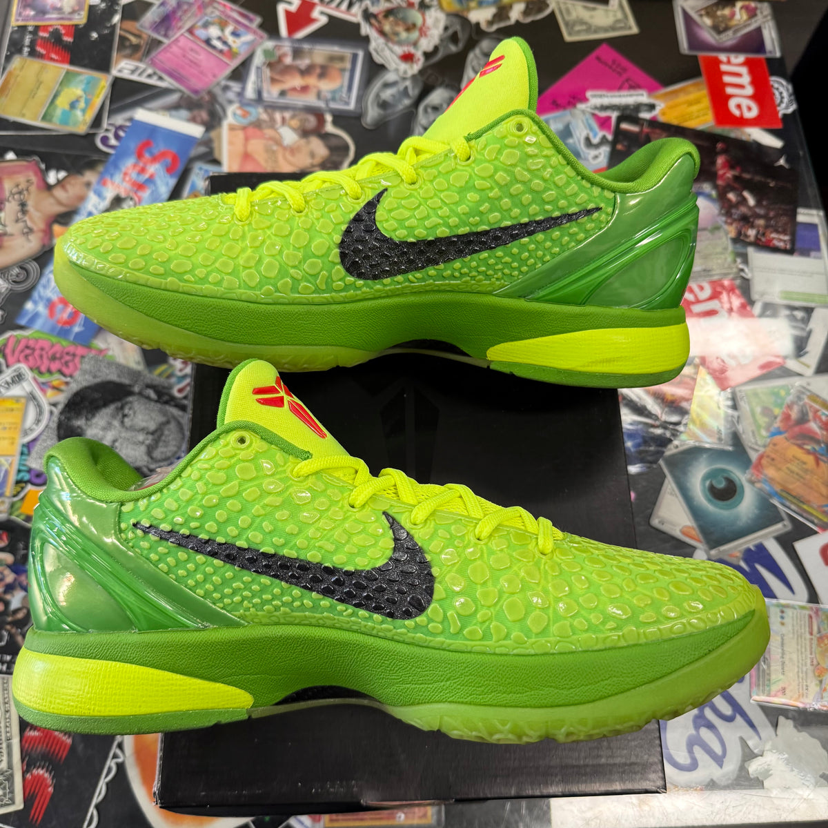 Nike Kobe 6 Protro Grinch (2020) U9.5***