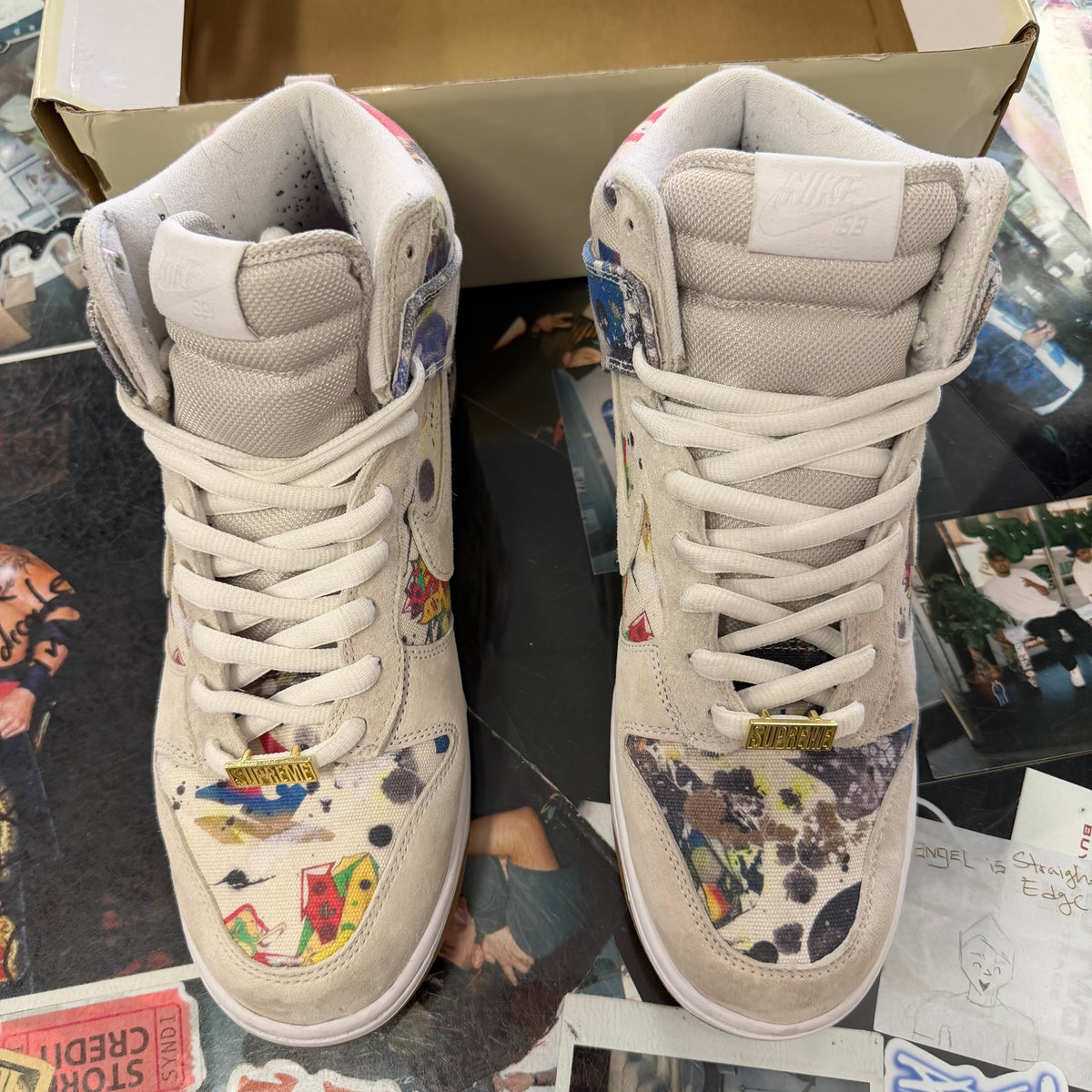 Nike SB Dunk High Supreme Rammellzee U11