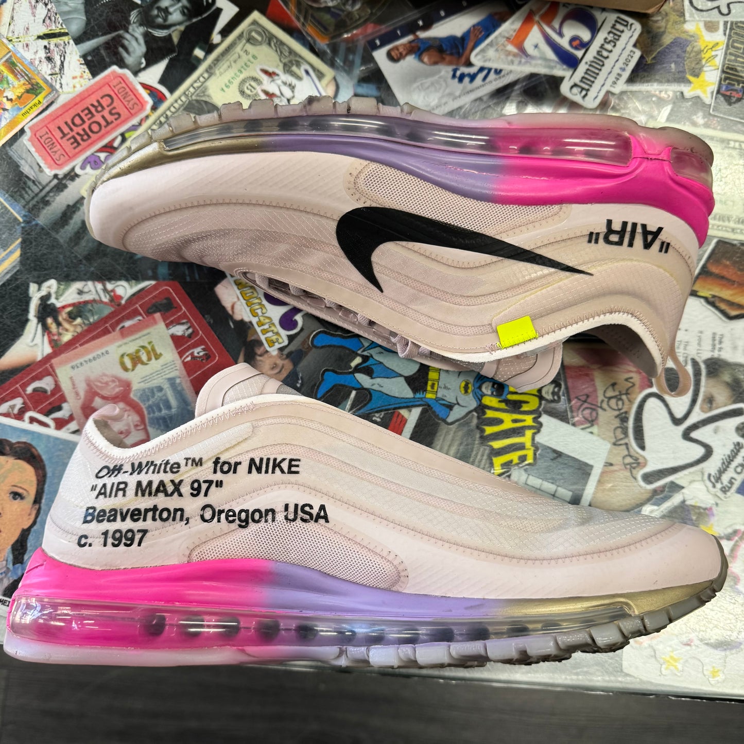 Nike Air Max 97 Off-White Elemental Rose Serena Queen