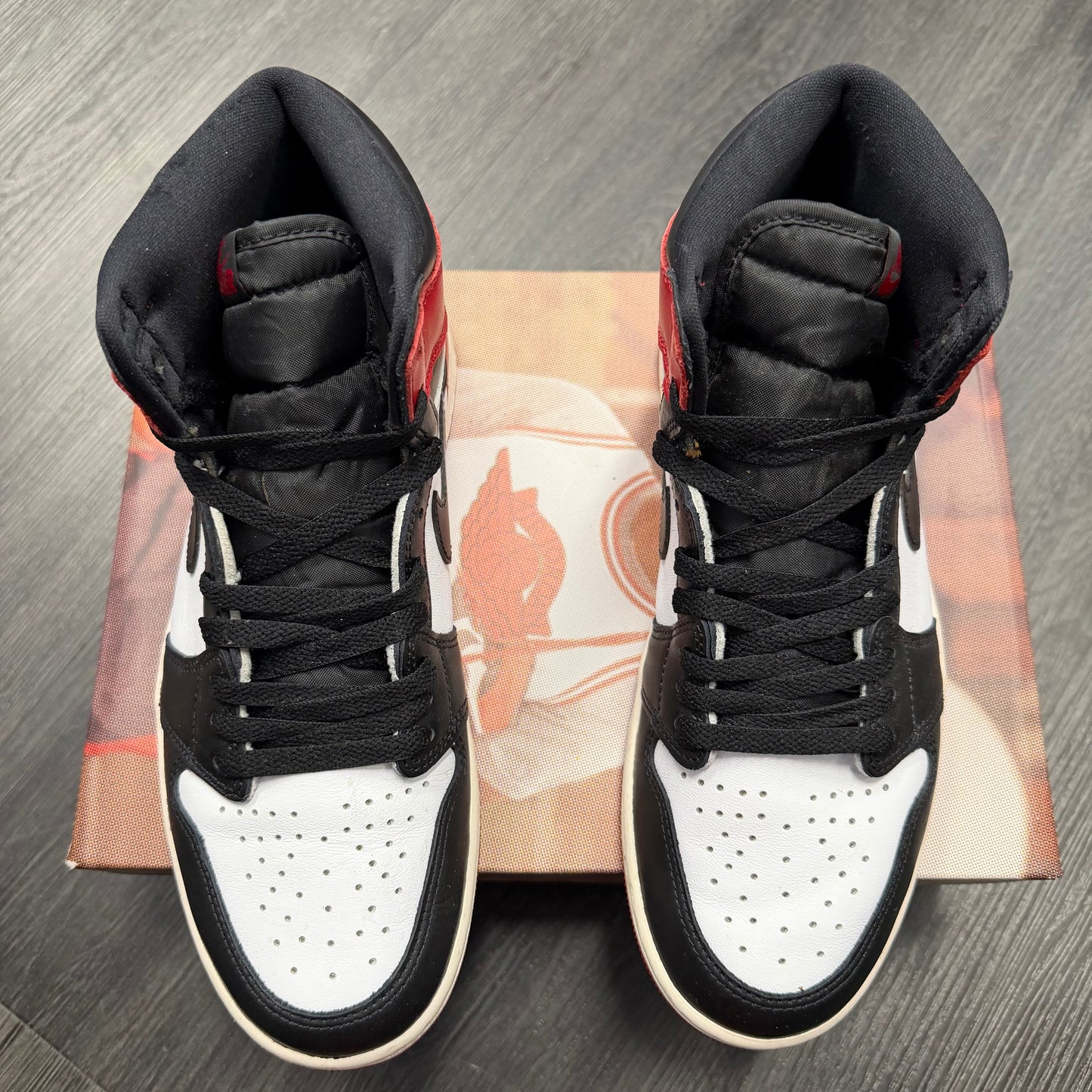 Jordan 1 Retro High OG Black Toe Reimagined U9.5