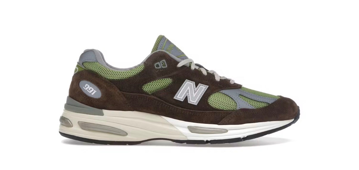 New Balance 991v2 MiUK Daniëlle Cathari x Kith Reverse Matcha U5.5