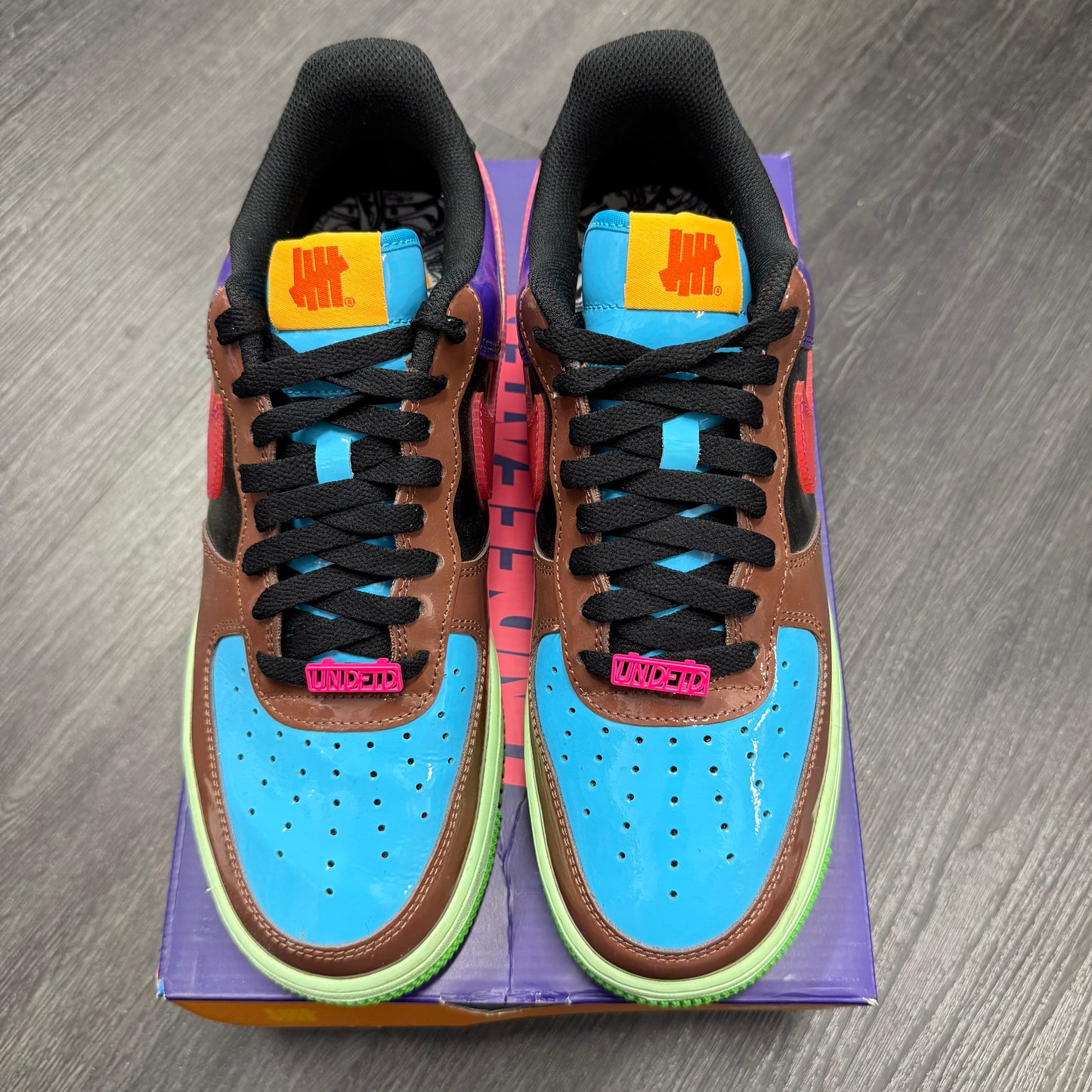 Nike Air Force 1 Undefeated Multi Pink Prime U9.5