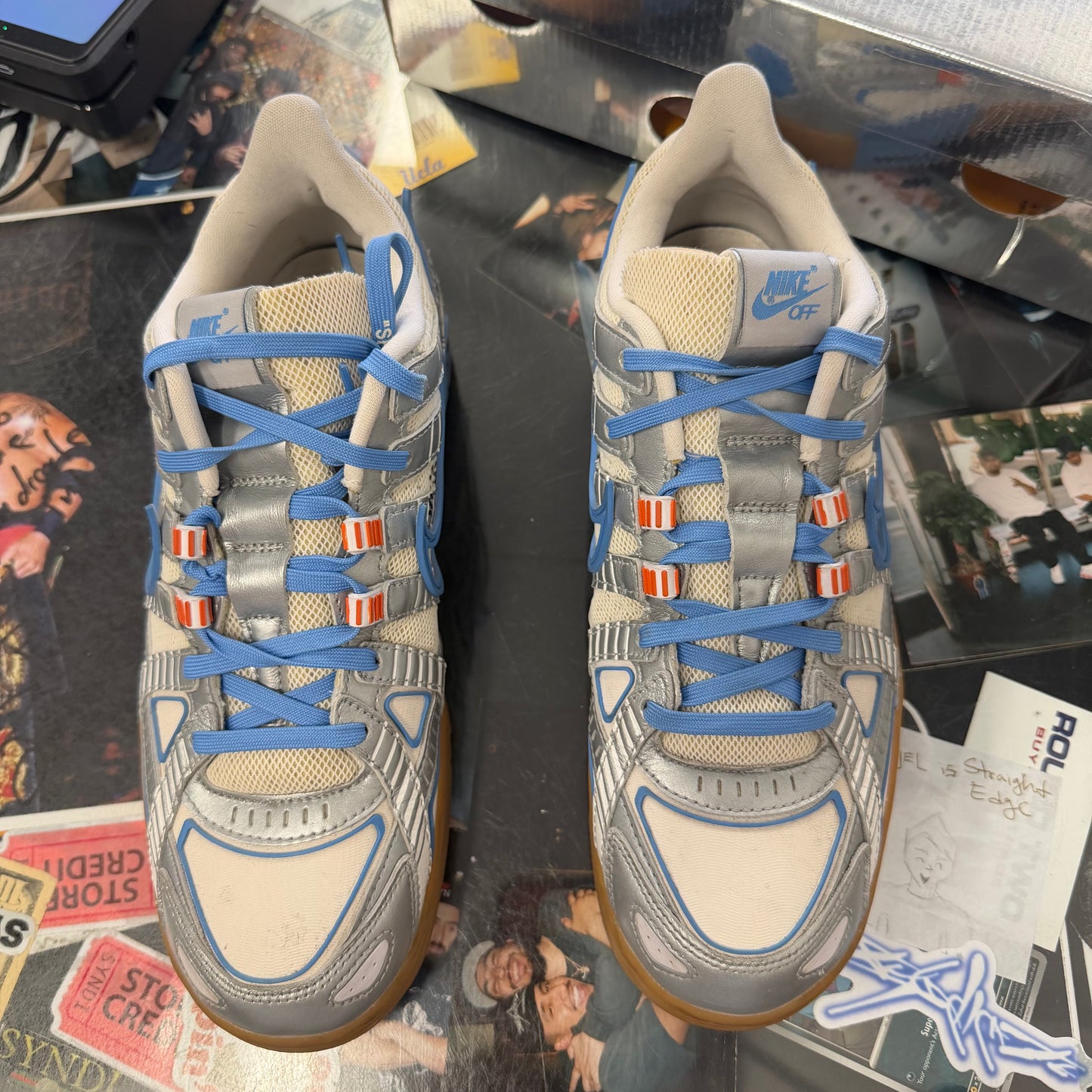 Nike Air Rubber Dunk Off-White UNC U11