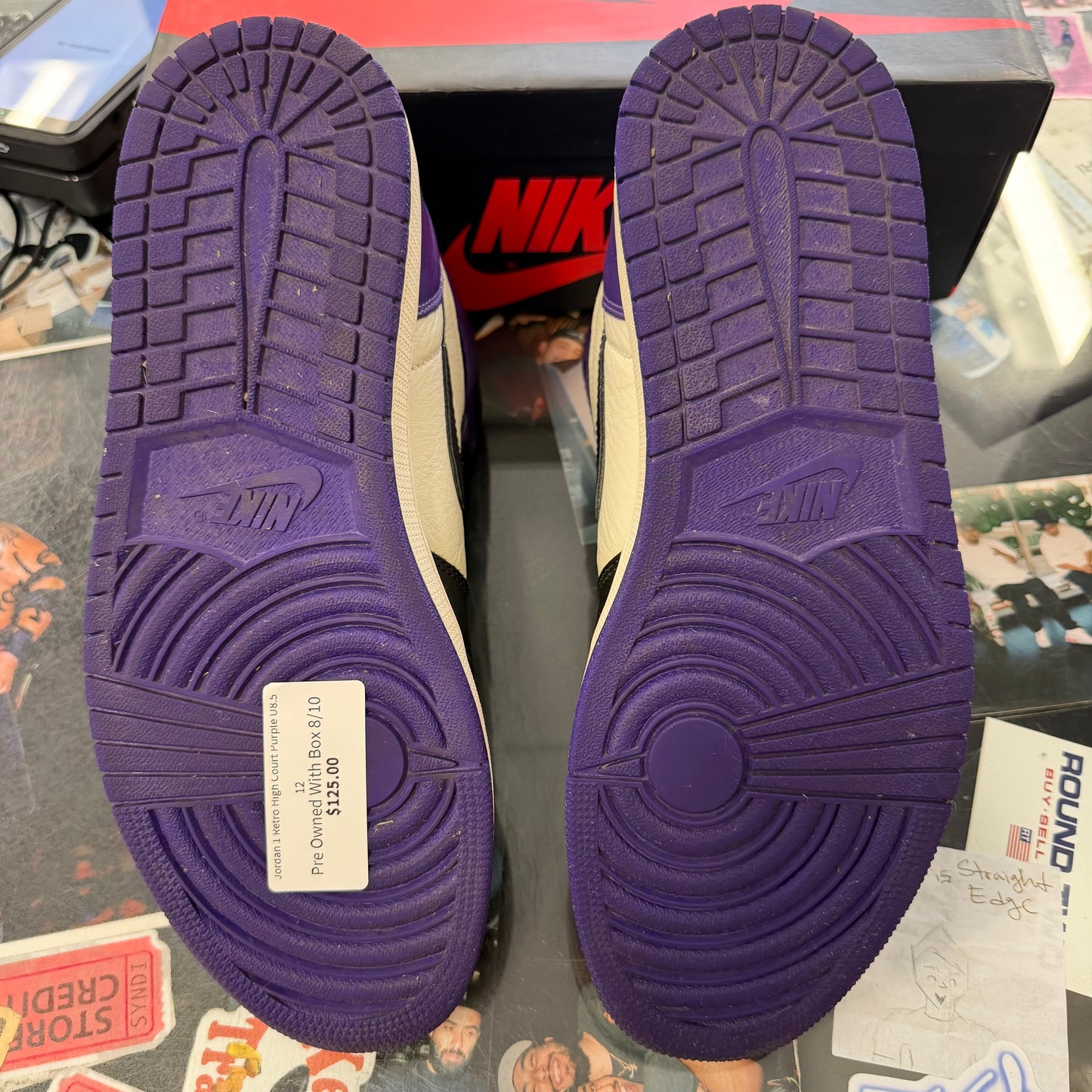 Jordan 1 Retro High Court Purple U