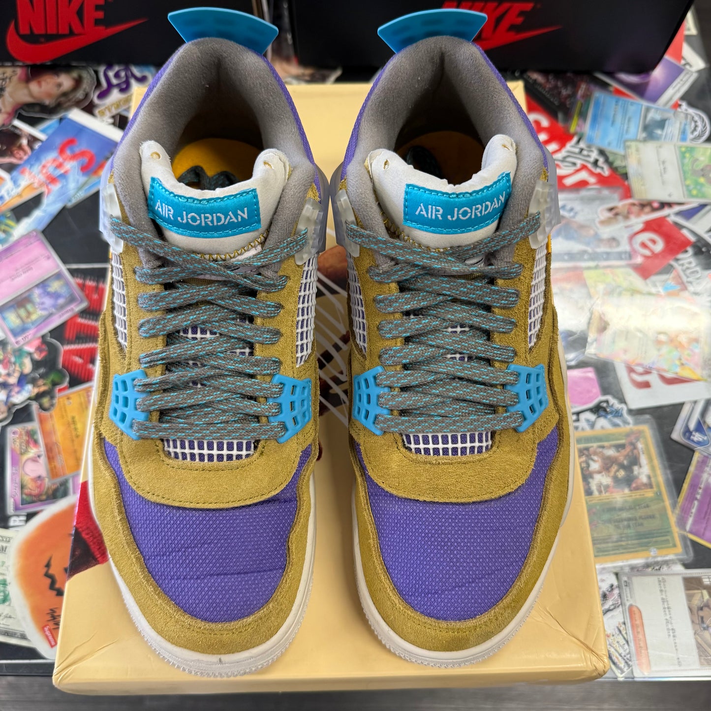 Jordan 4 Retro Union Desert Moss U7.5