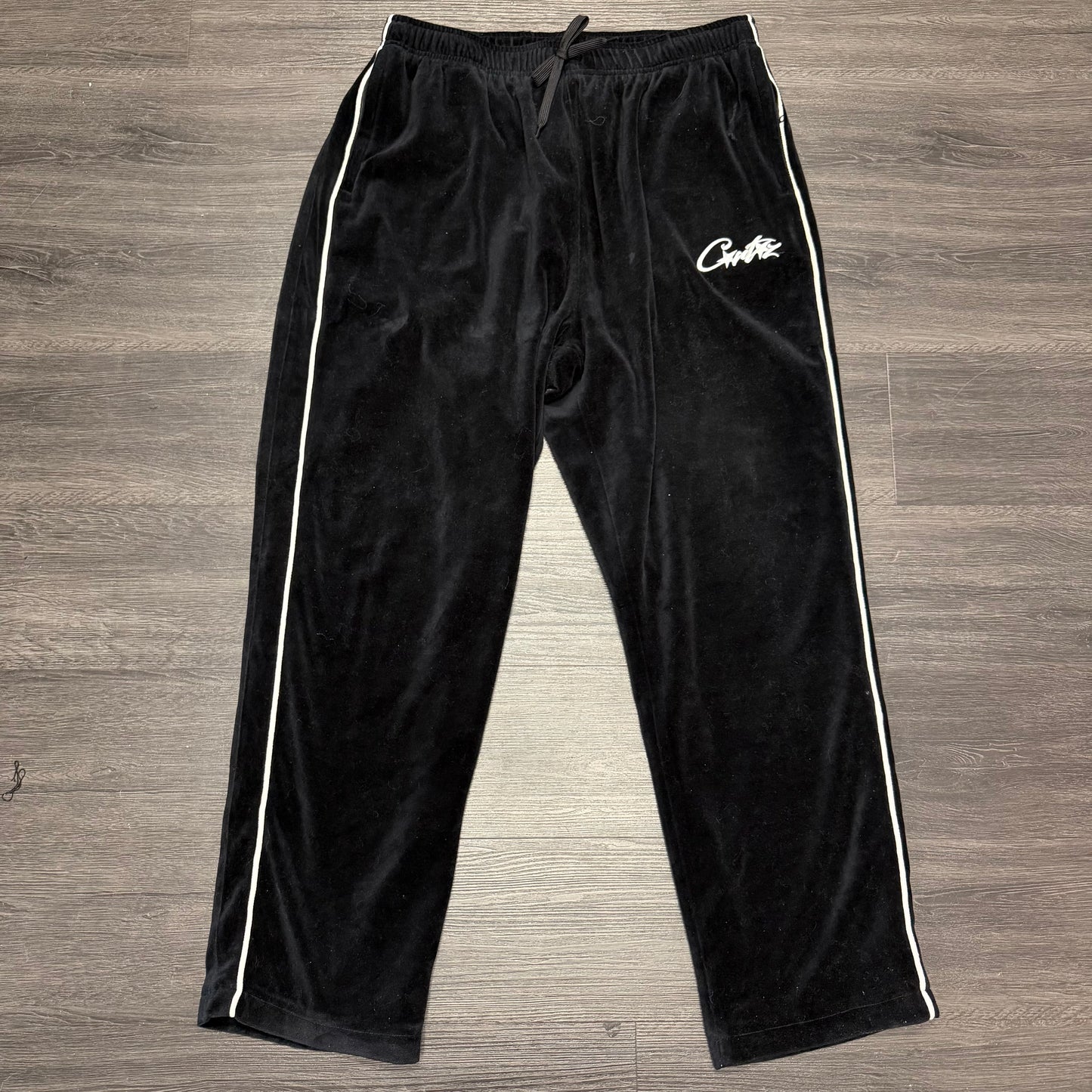 Corteiz Track Pants Black