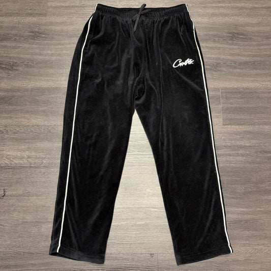 Corteiz Track Pants Black