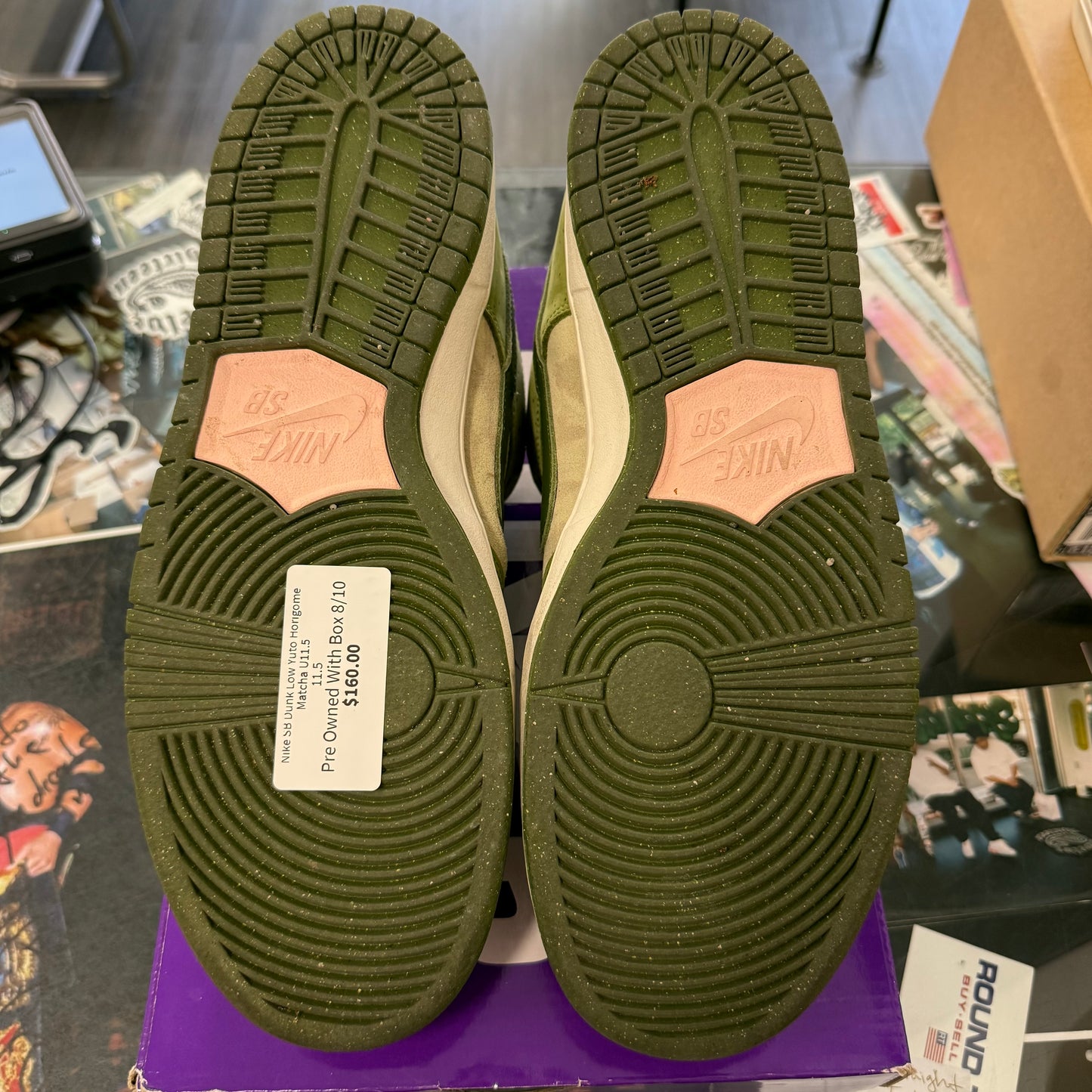 Nike SB Dunk Low Yuto Horigome Matcha U11.5