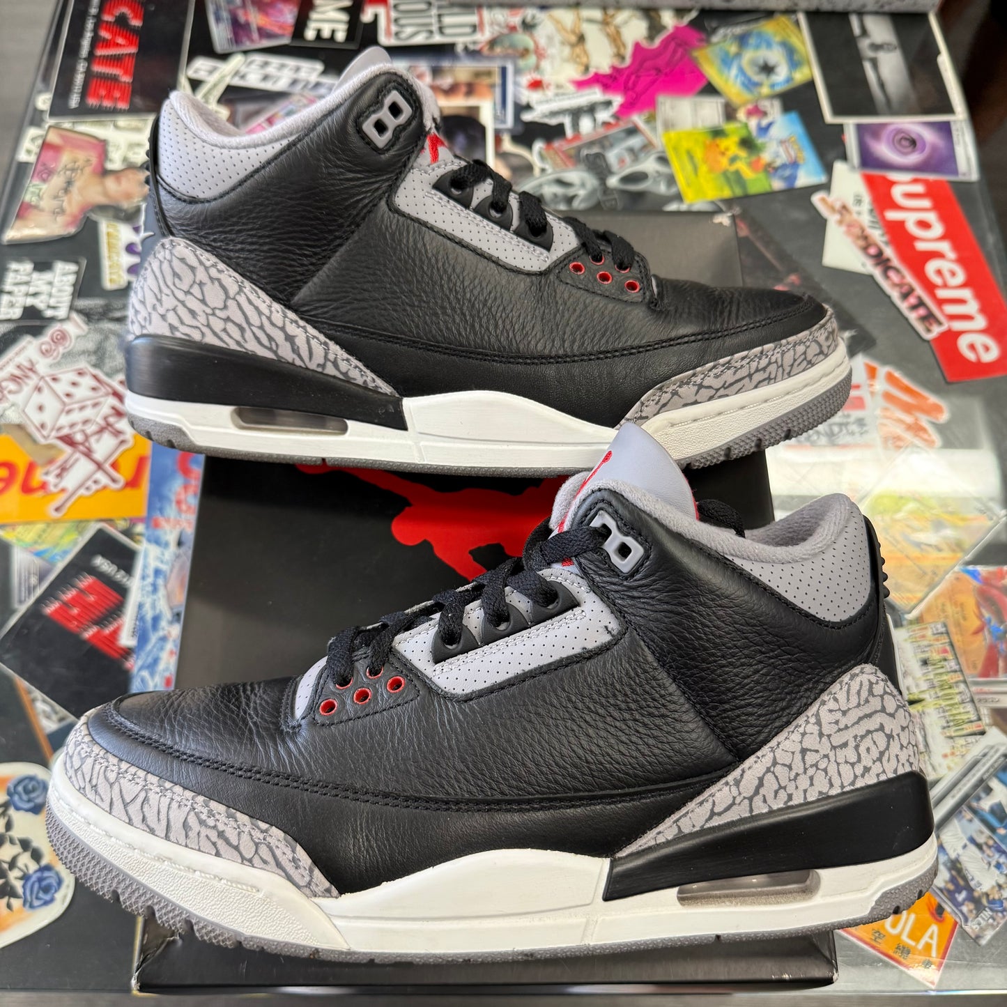 Jordan 3 Retro OG Black Cement (2024) U8.5