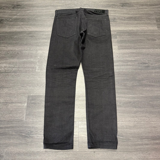 RRL Denim Black Slim