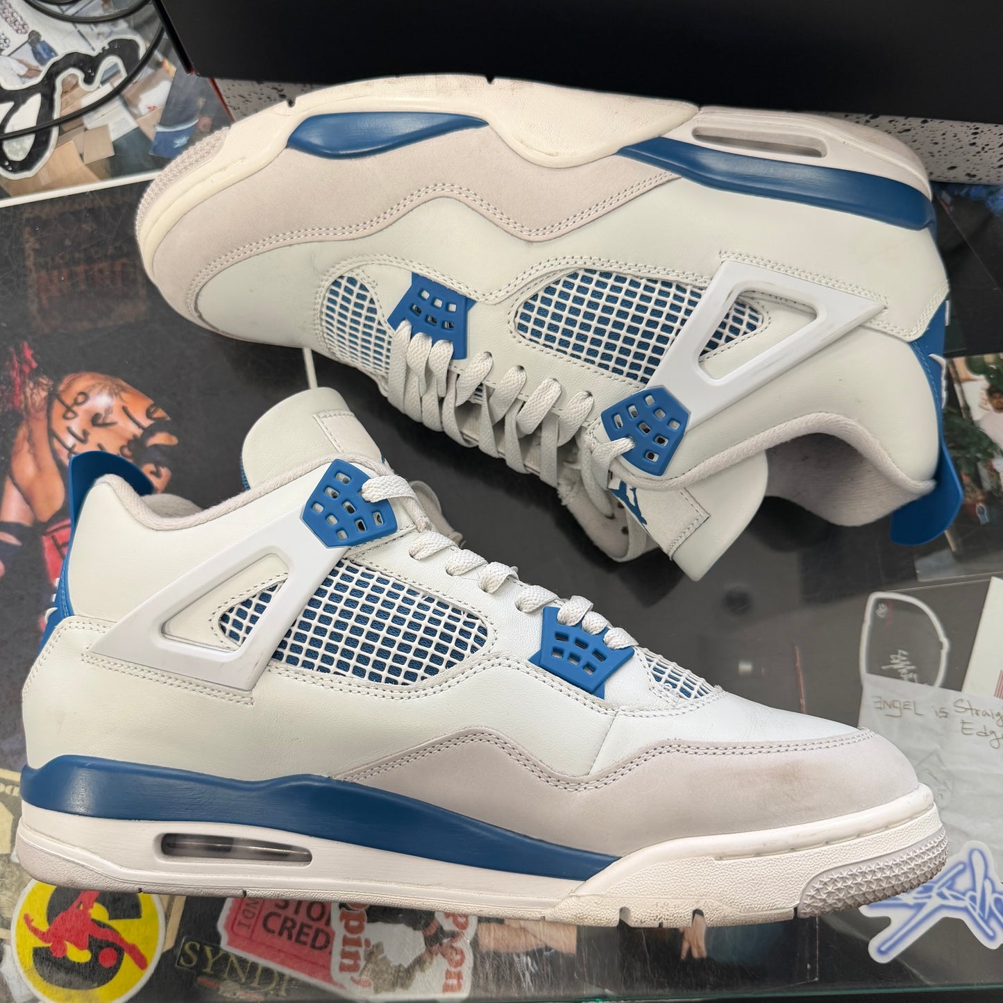 Jordan 4 Retro Military Blue 2024 U13