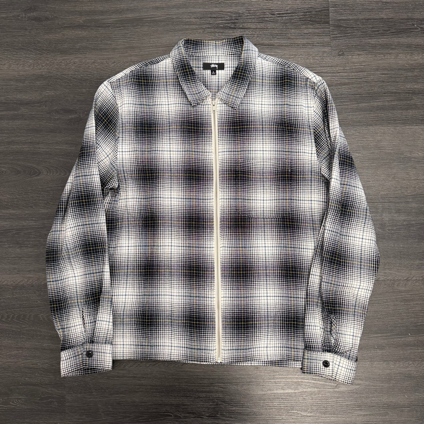 Stussy Flannel Zip Up