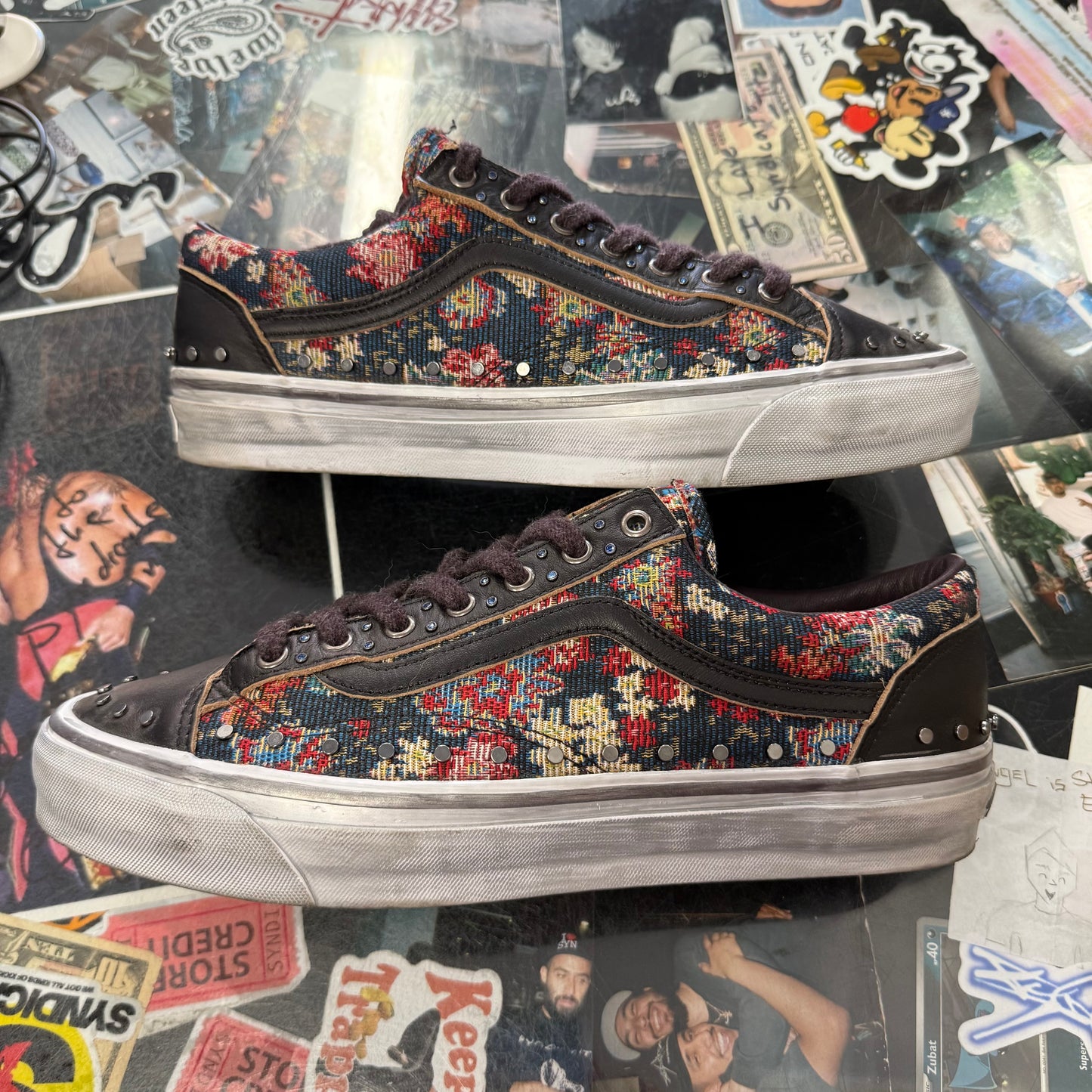 Vans OTW Old Skool 36 Vibram Floral Rivets Black U12