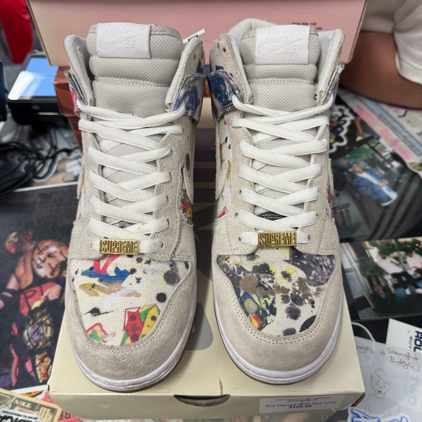 Nike SB Dunk High Supreme Rammellzee U9