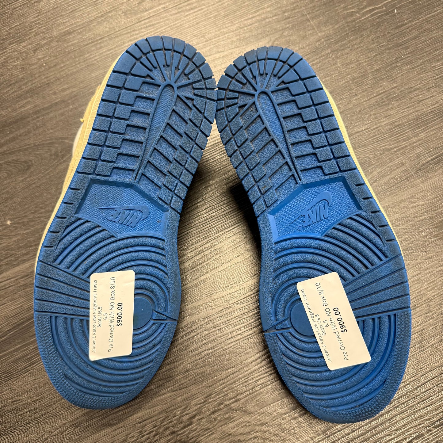 Jordan 1 Retro Low Fragment Travis Scott U6.5