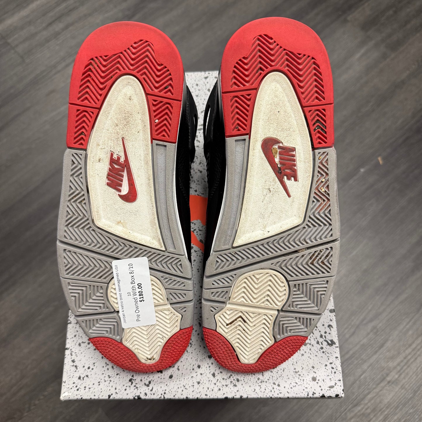 Jordan 4 Retro Bred Reimagined U10