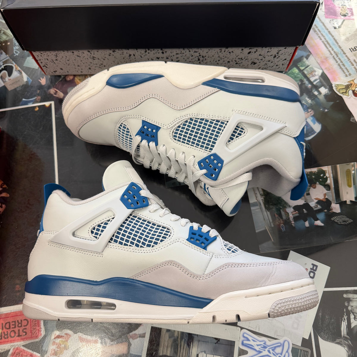 Jordan 4 Retro Military Blue (2024) U10