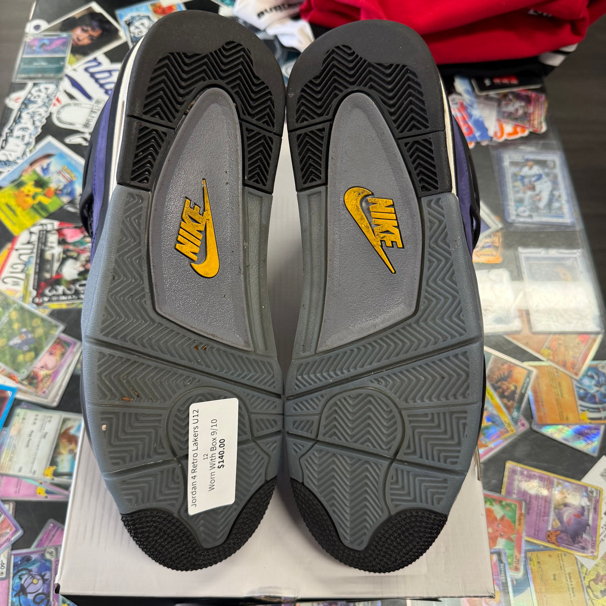 Jordan 4 Retro Lakers U12