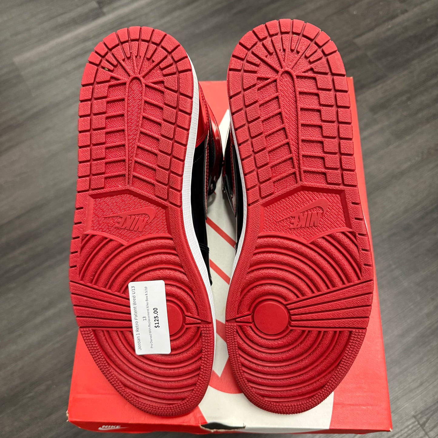 Jordan 1 Retro Patent Bred U13