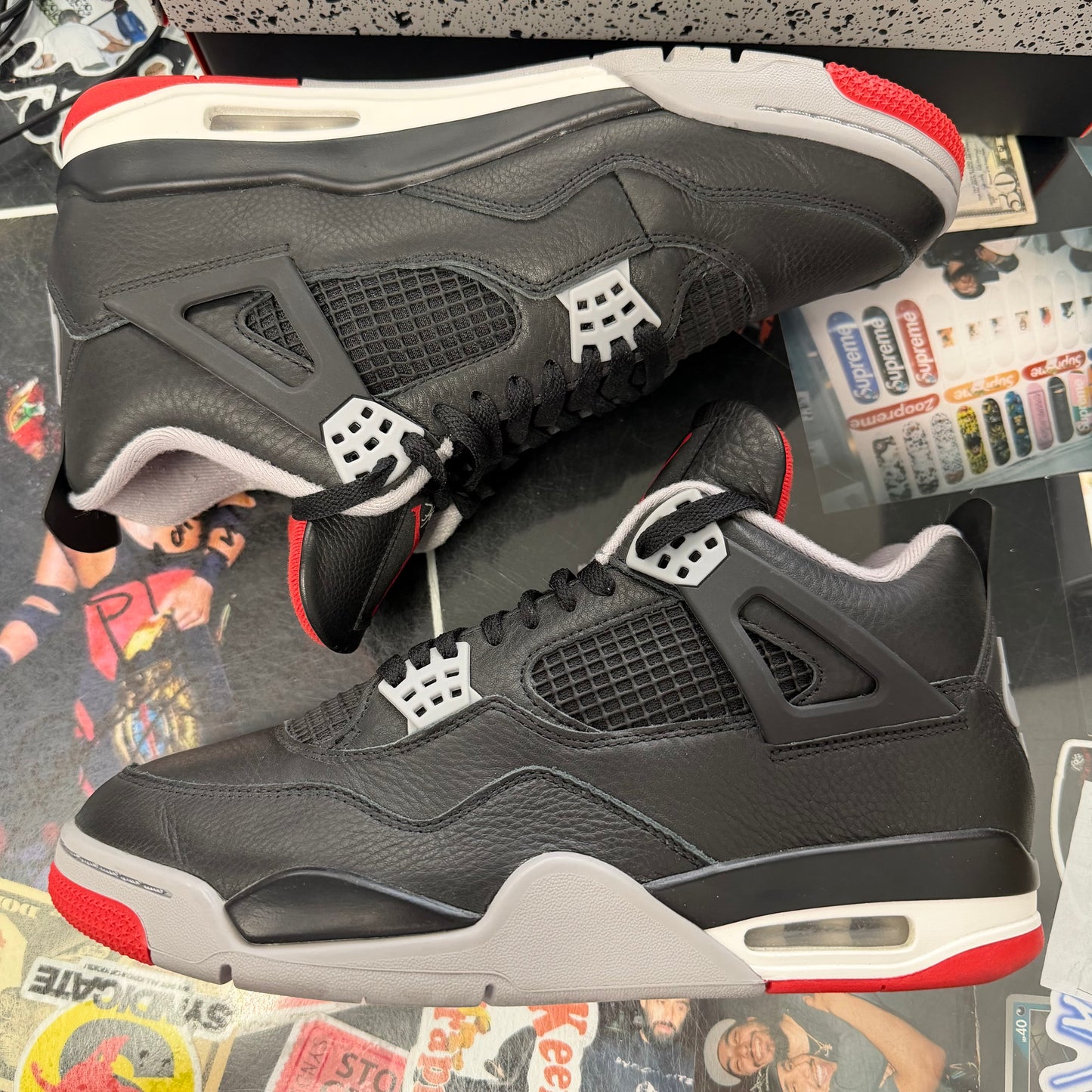 Jordan 4 Retro Bred Reimagined U10.5
