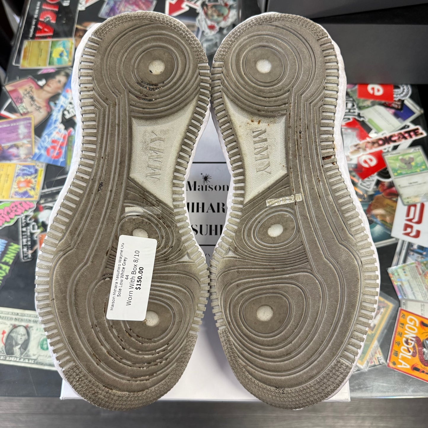 Maison Mihara Yasuhiro Wayne OG Sole Low White Grey