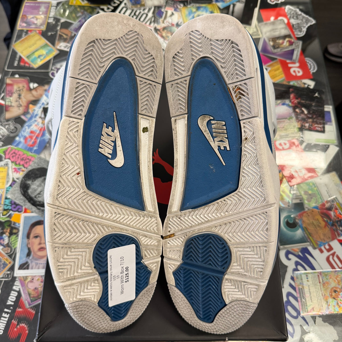 Jordan 4 Retro Military Blue (2024) U13
