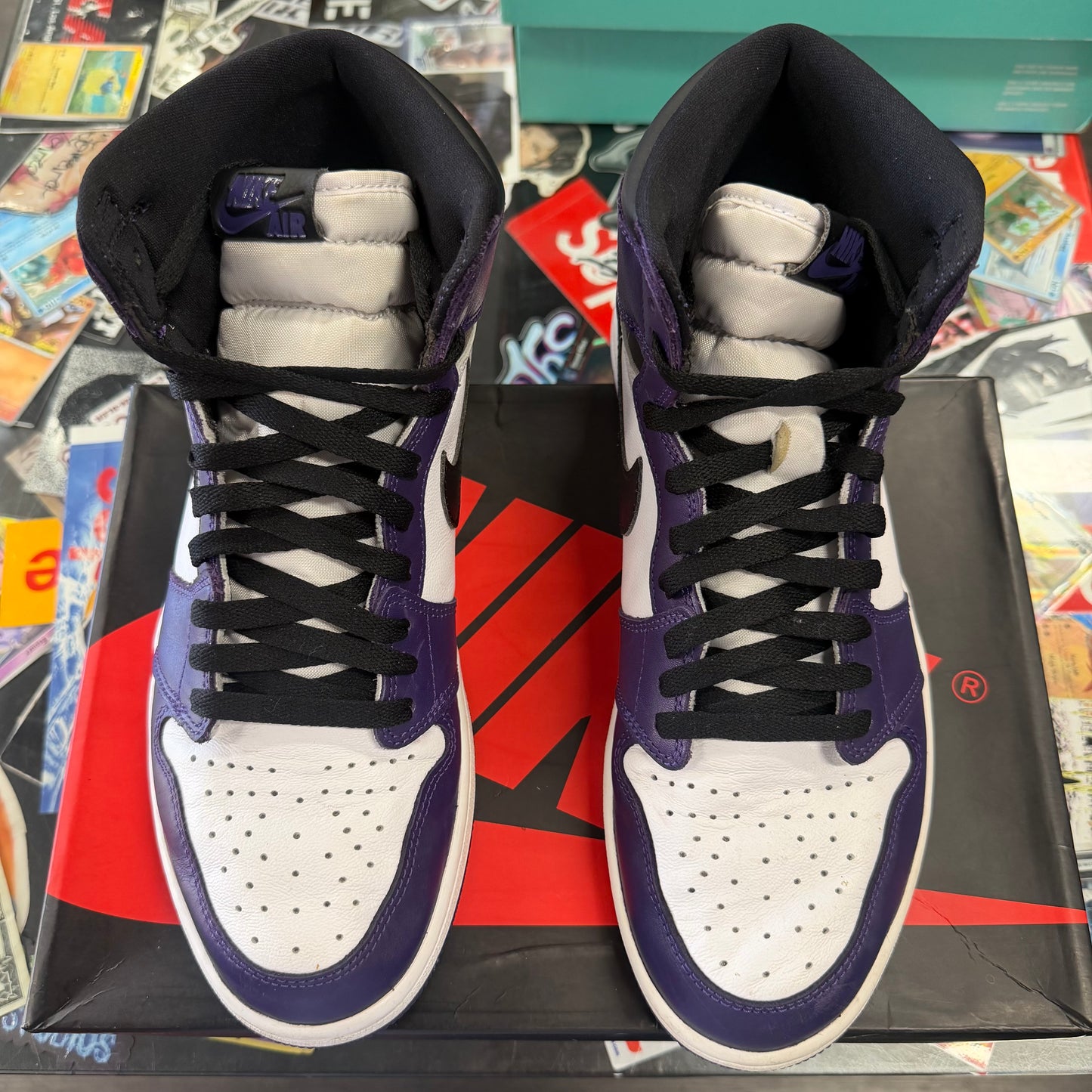 Jordan 1 Retro High Court Purple White U11