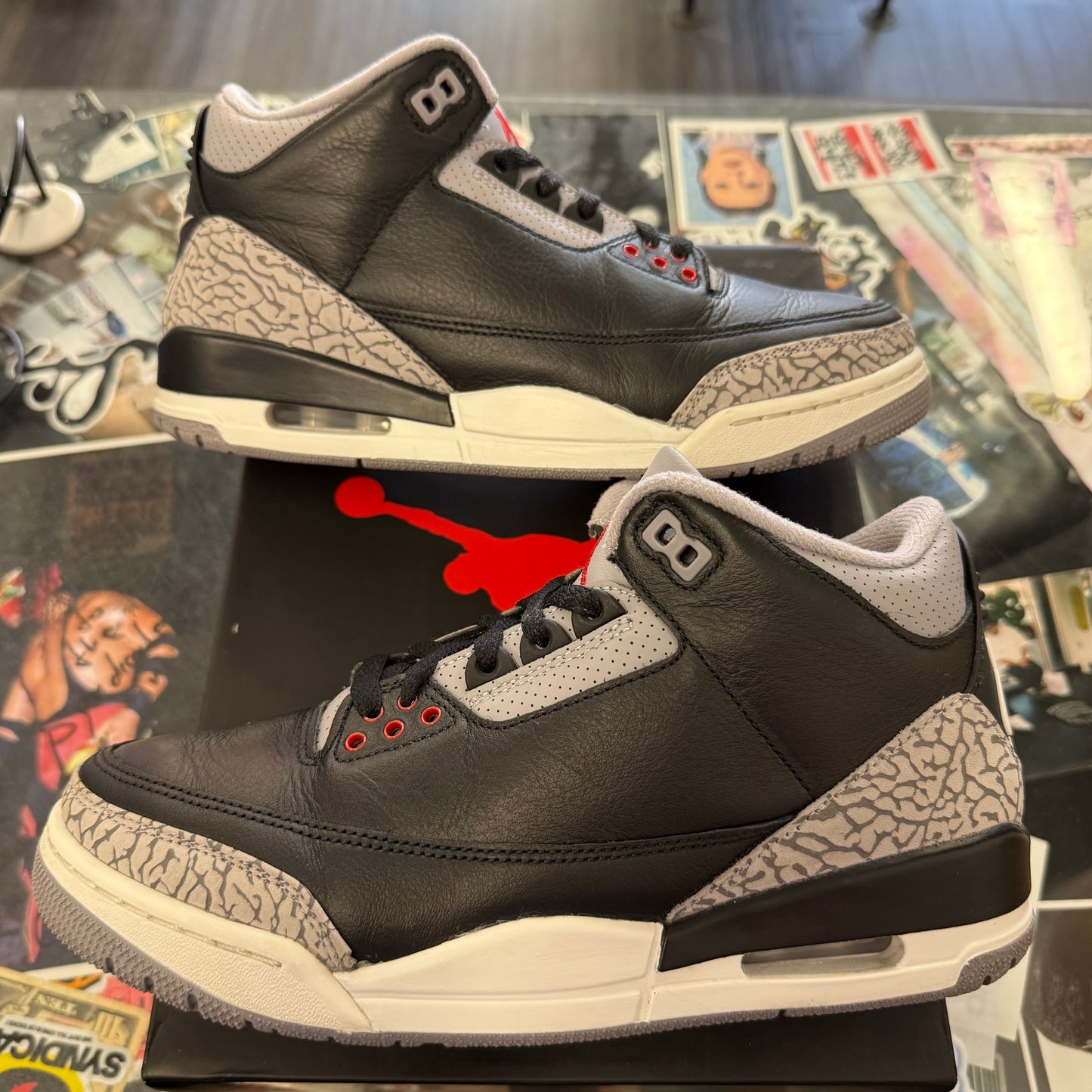 Jordan 3 Retro OG Black Cement (2024) U8