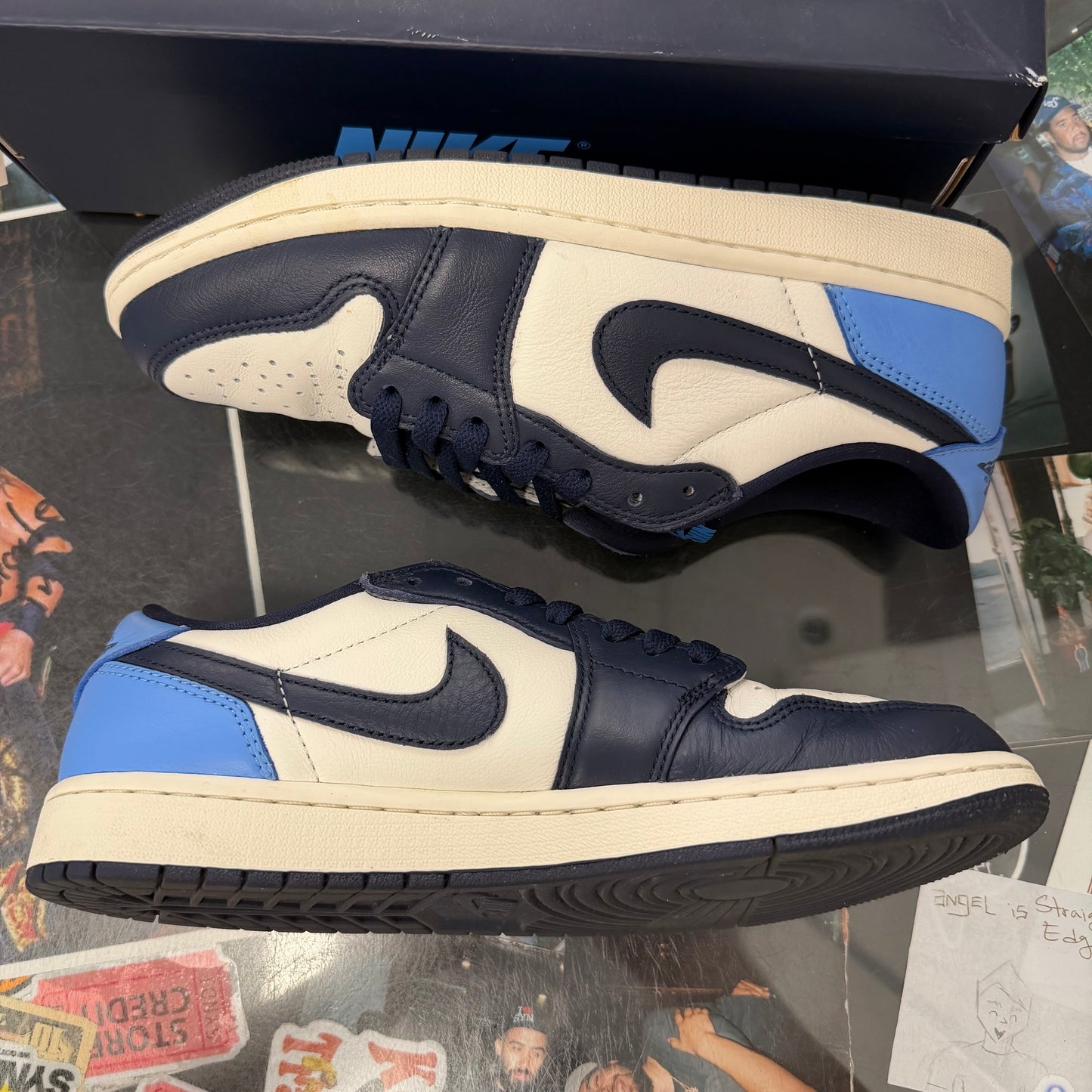 Jordan 1 Low OG Obsidian UNC U9