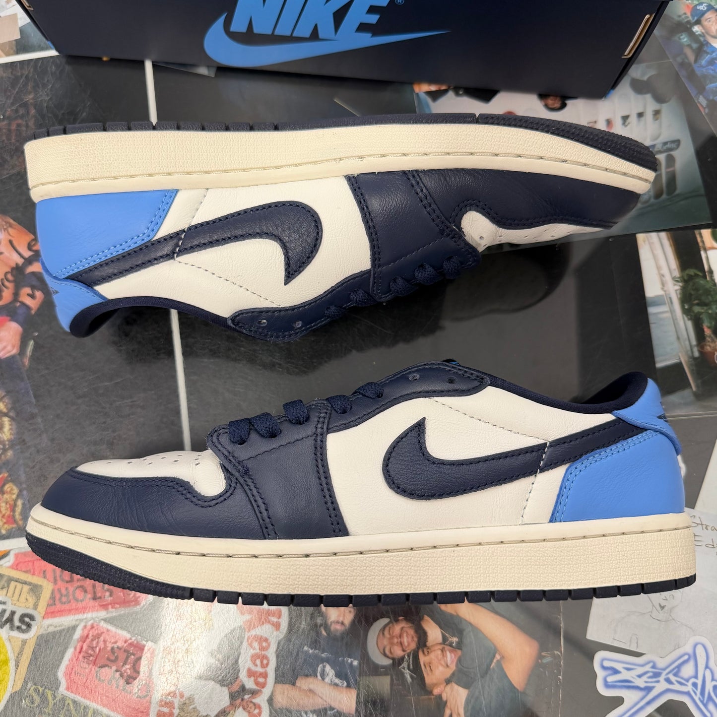 Jordan 1 Low OG Obsidian UNC U9