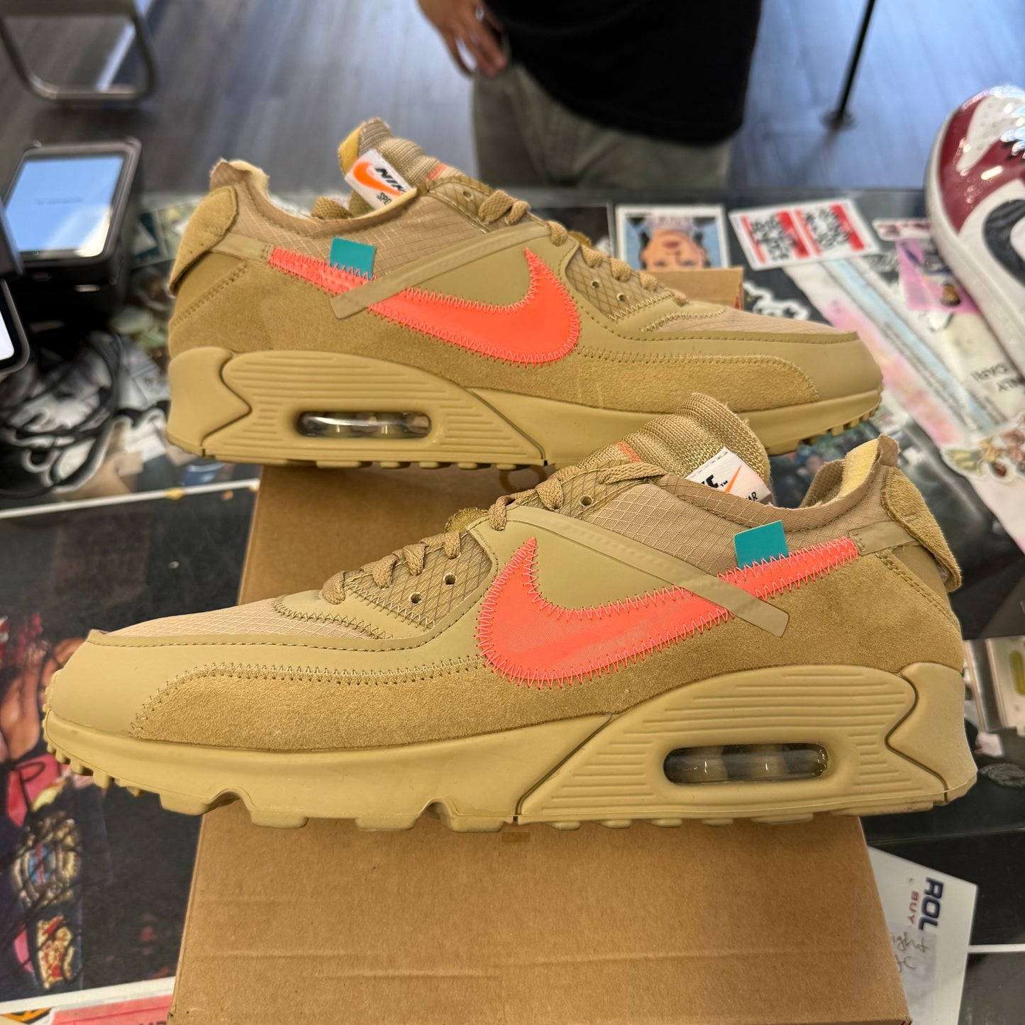 Nike Air Max 90 Off White Desert Ore U10.5