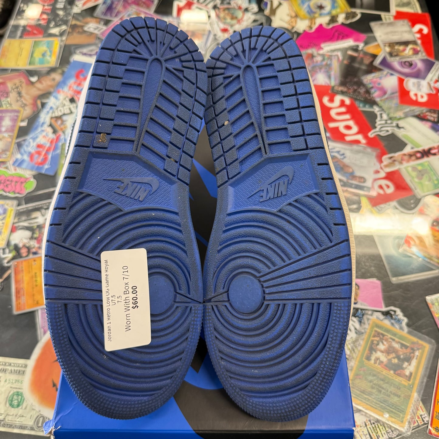 Jordan 1 Retro Low OG Game Royal U7.5
