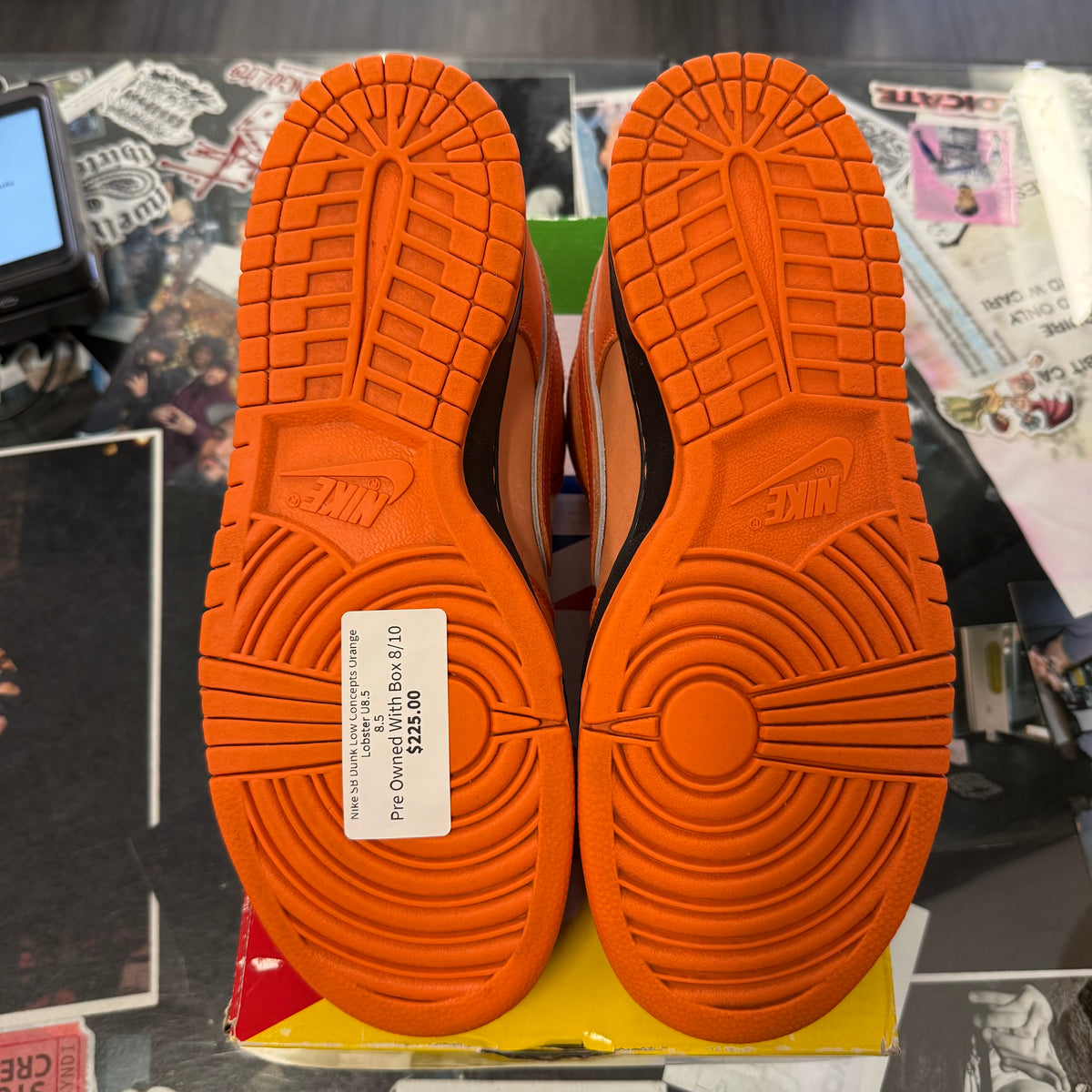 Nike SB Dunk Low Concepts Orange Lobster U8.5