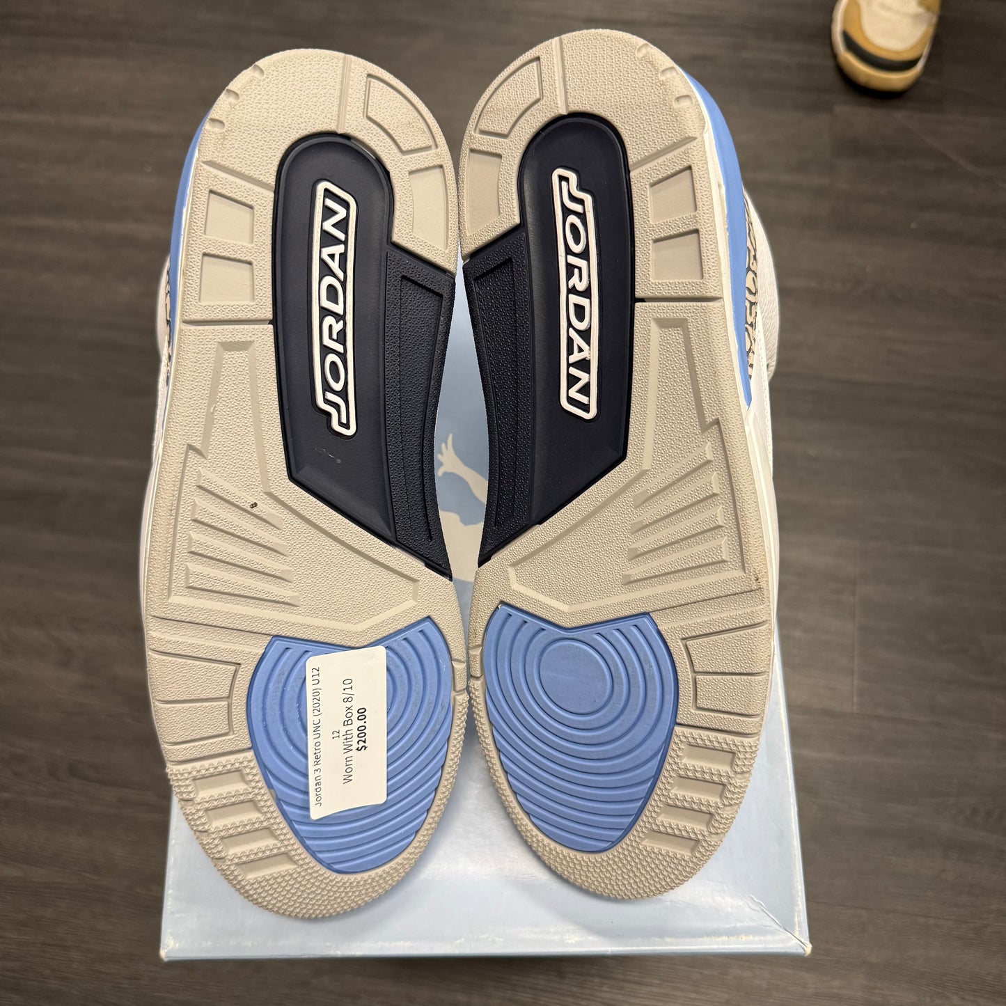 Jordan 3 Retro UNC (2020) U12